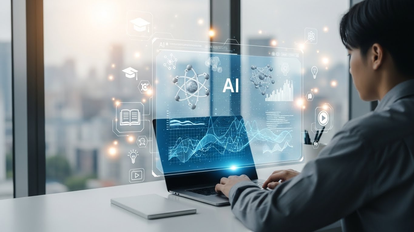 how to use AI tools to learn faster in online education
