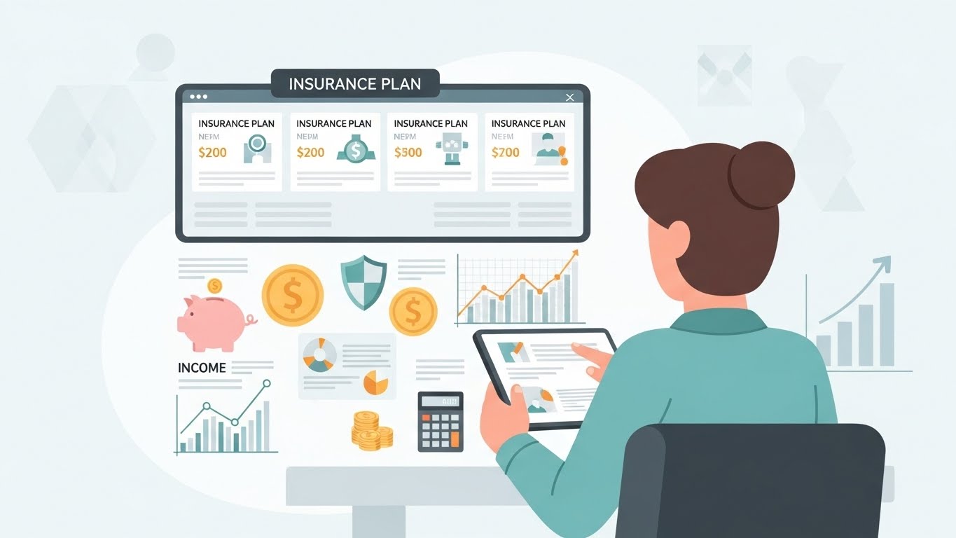 How to pick the right insurance policy based on your income