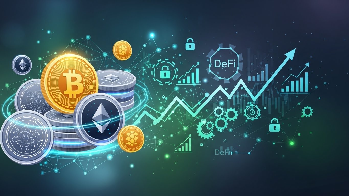 how to earn passive income with crypto staking and defi