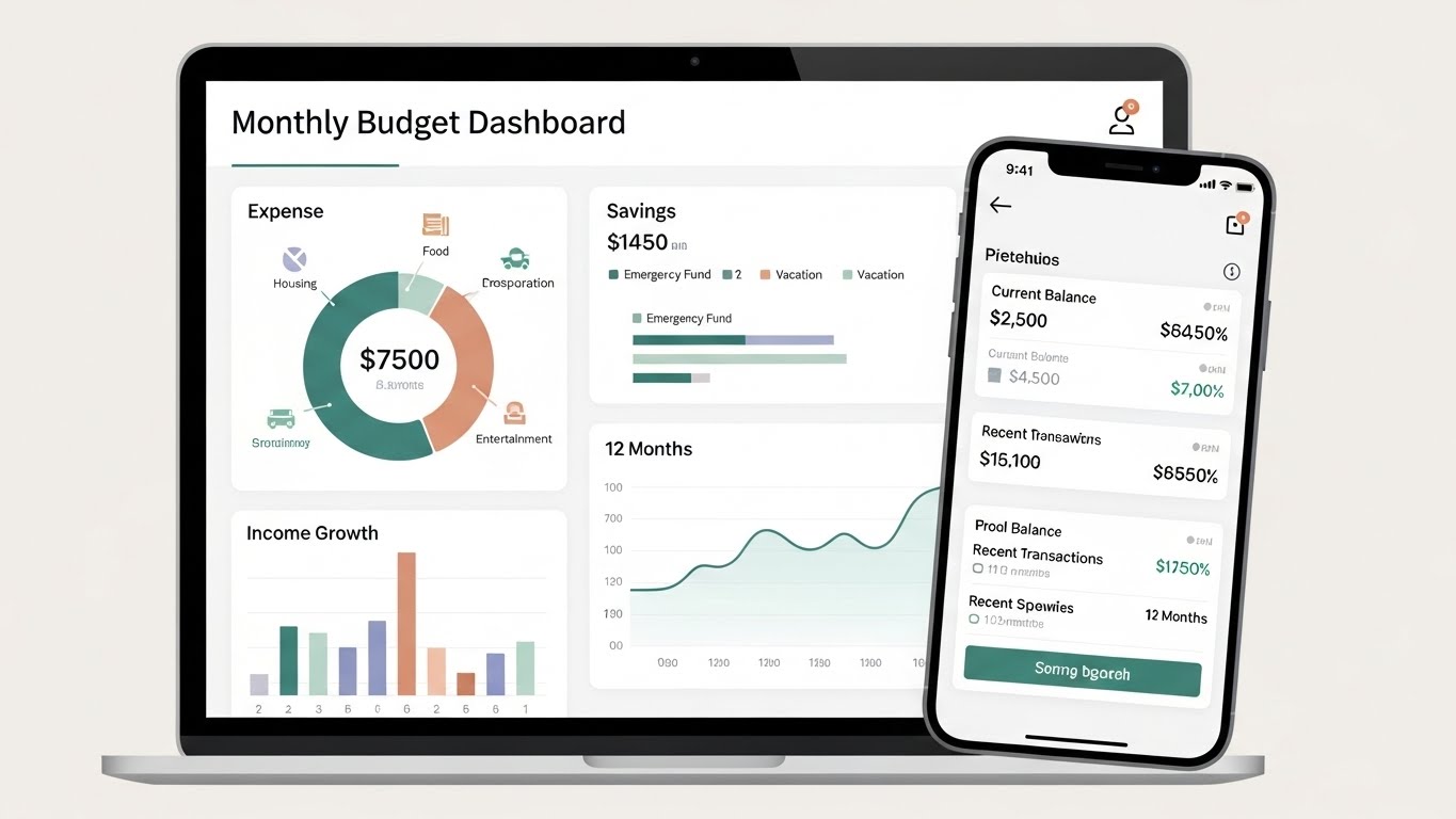 how to create a monthly budget that actually works in 2026