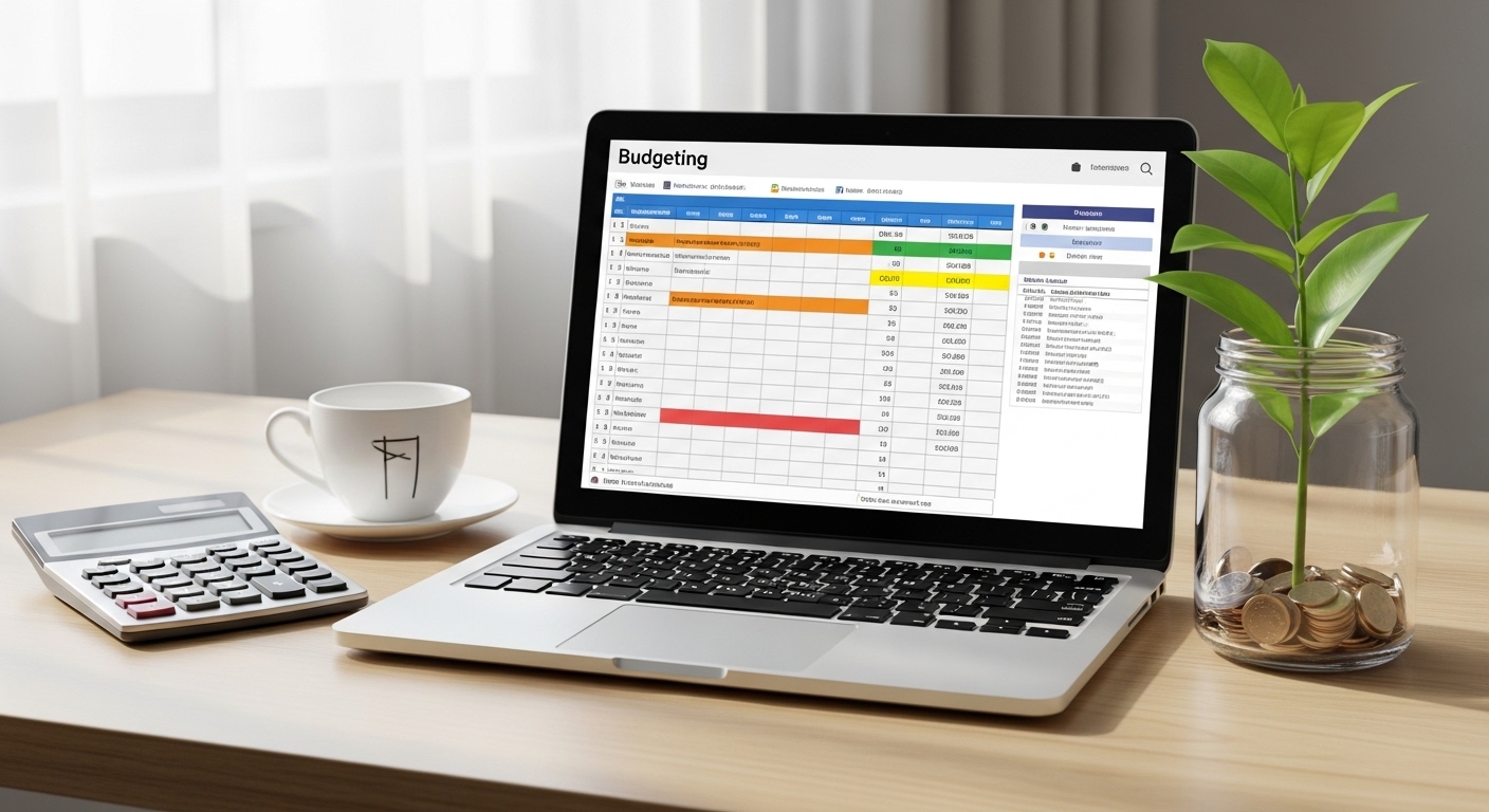 how to create a monthly budget that actually works and grows your savings