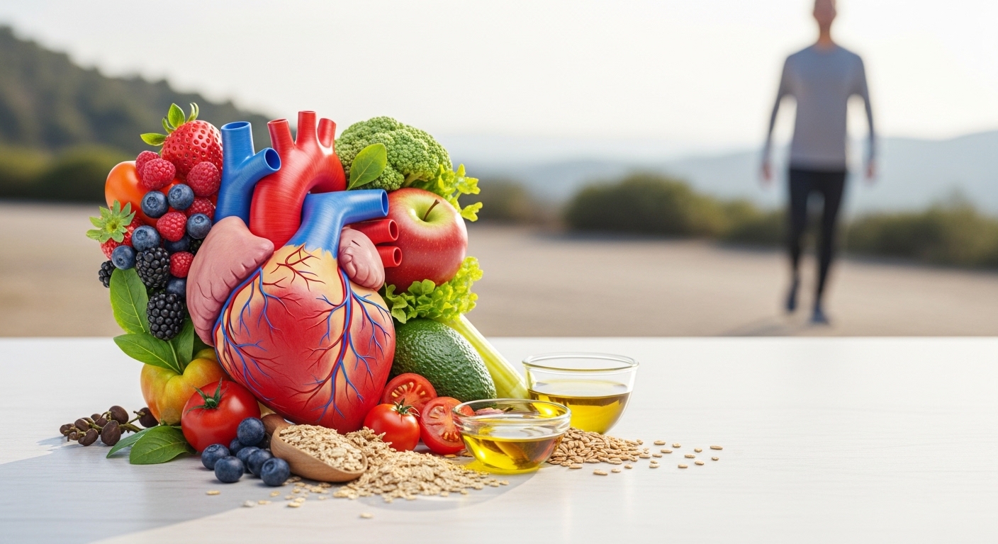 how to improve heart health and lower cholesterol naturally