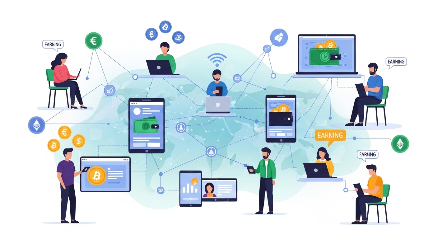 How to Earn Money with Blockchain Technology Without Coding