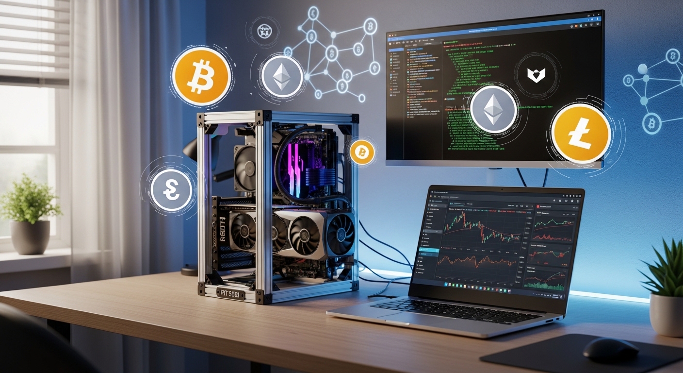 how to start crypto mining at home with low investment